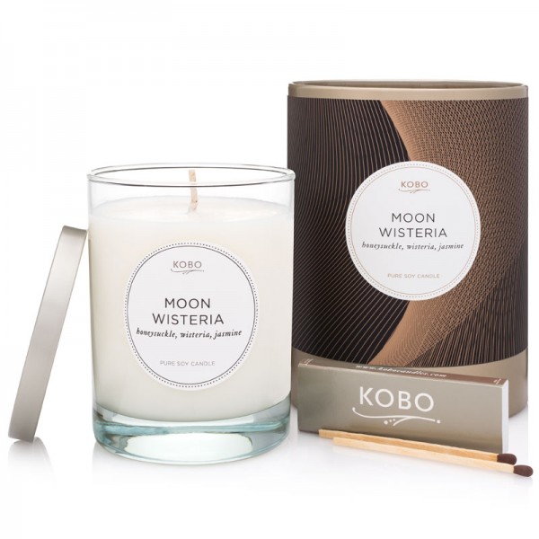 KOBO Duftkerze Moon Wisteria