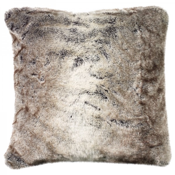 Newport Webpelzkissen Wolf