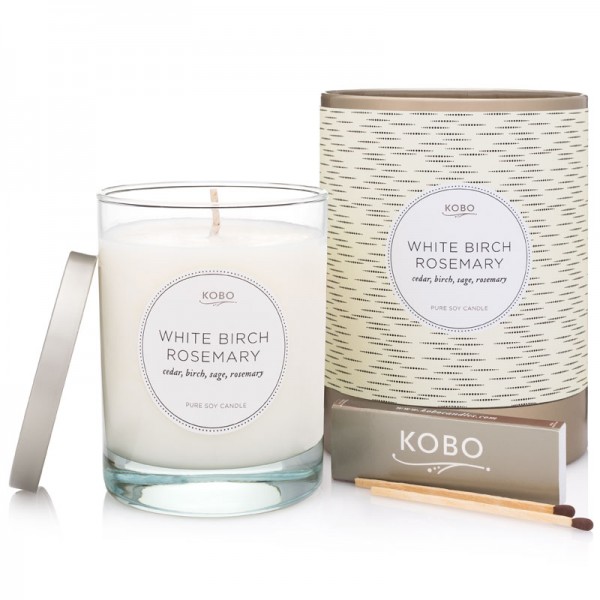 KOBO Duftkerze White Birch Rosemary