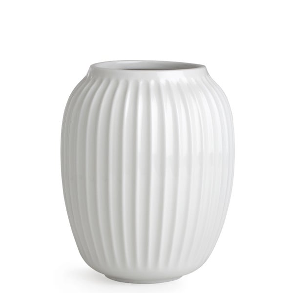 Kähler Design Hammershøi Vase Weiß 21cm