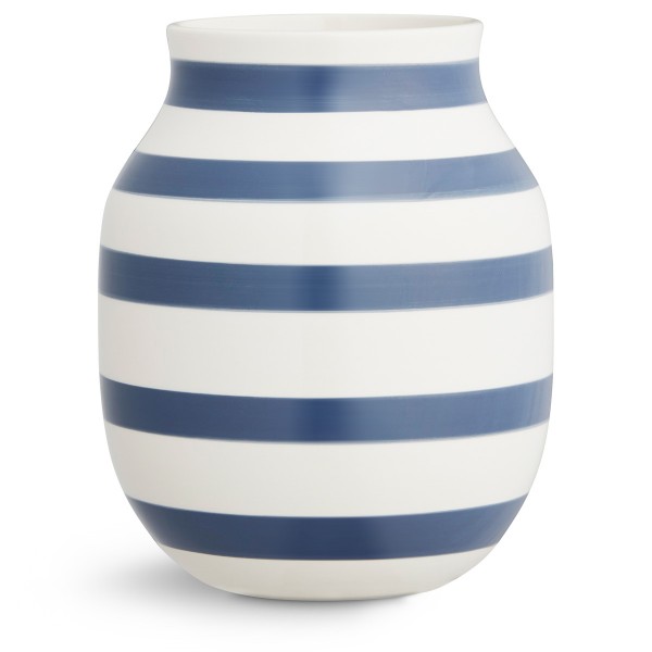 Omaggio Vasen stahlblau 20 cm Kähler