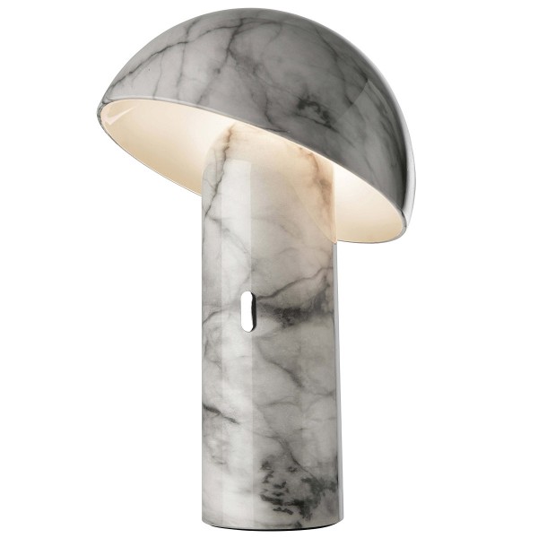 Sompex Akku LED Tischleuchte Svamp Marmor