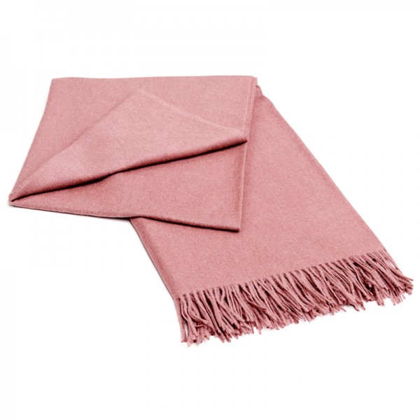 Alpaka Decke rosa