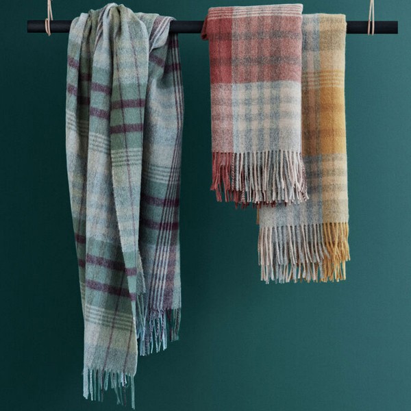 Elvang Denmark Alpaka Schal Copenhagen Curry