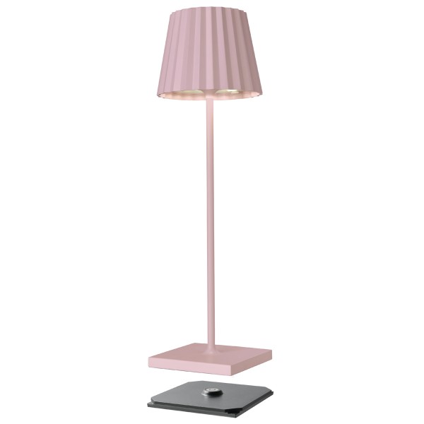 Sompex Akku LED Tischleuchte Troll 2.0 Pink