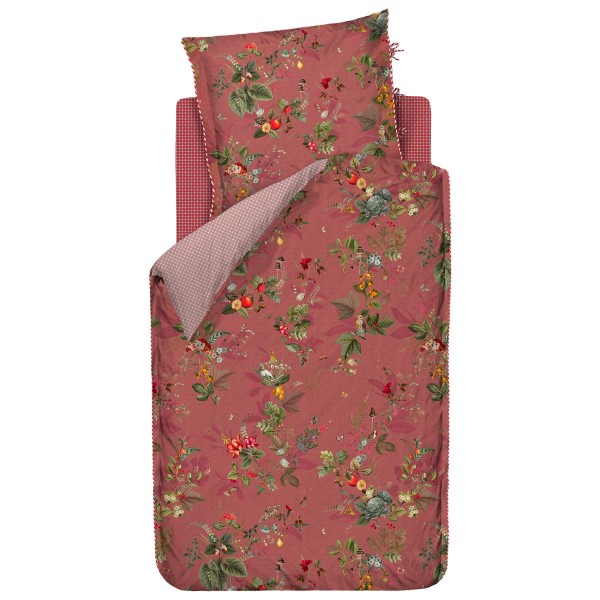 Pip Studio Bettwäsche Fall in Leaf Rosa