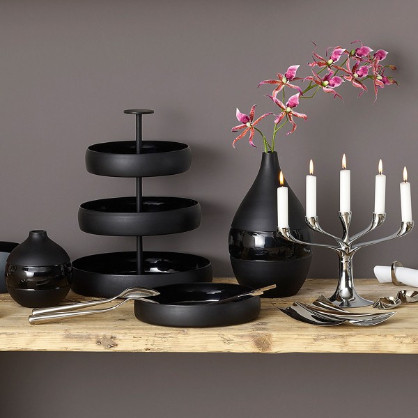 PHILIPPI Negretto Etagere Schwarz dreistockig hier kaufen I fiolini