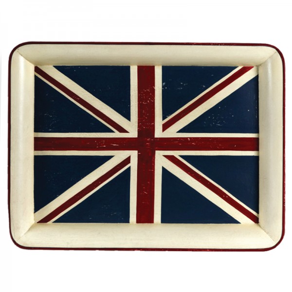 Serviertablett englische Flagge Newport Collection