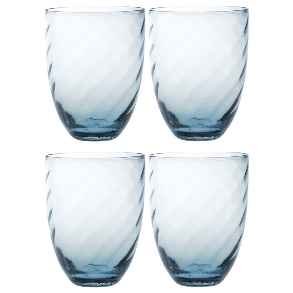 KLIMCHI Wasserglas Marika 4er Set Blau