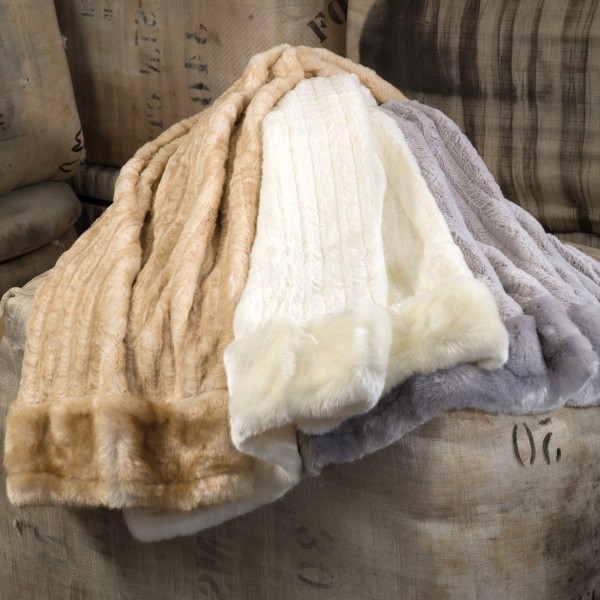 webpelzdecke hermelin nougat eskimo