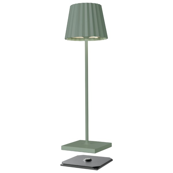 Sompex Akku LED Tischleuchte Troll 2.0 Grün