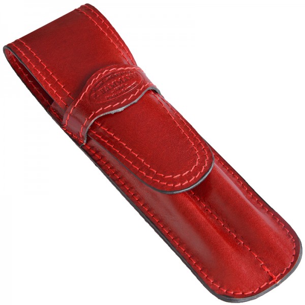 Stifteetui Classico Leder rot F.Hammann