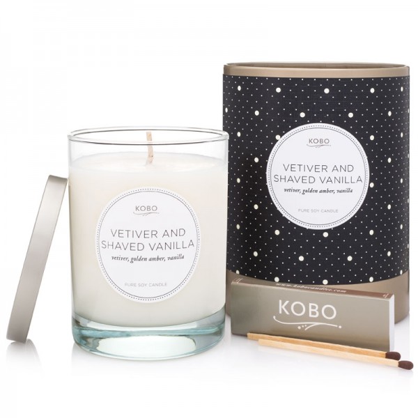 KOBO Duftkerze Vetiver And Shaves Vanilla