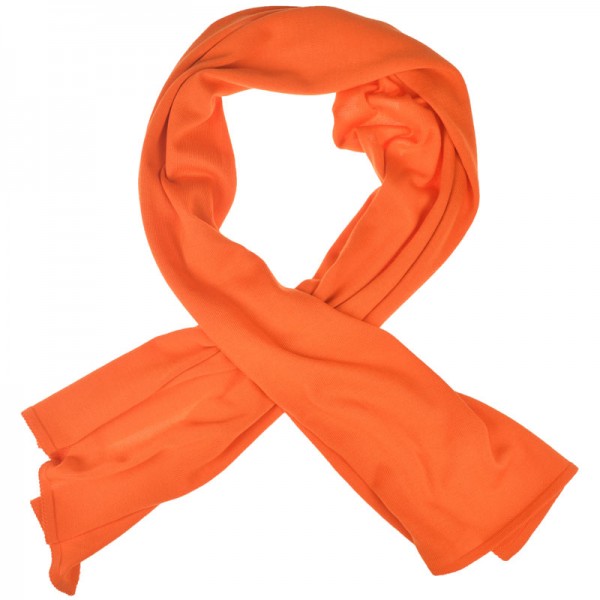 Merino Schal orange Lenz & Leif