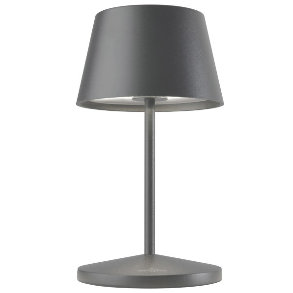 Villeroy & Boch Akku LED Tischleuchte Seoul 2.0 Anthrazit