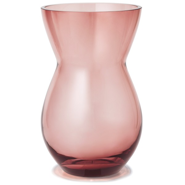 Holmegaard Vase Calabas Burgundy 21 cm Hoch