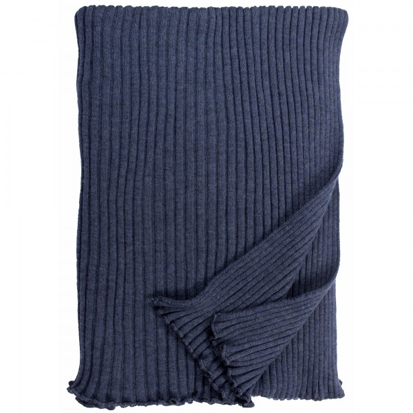 Strickschal Lammwolle blau Eagle products