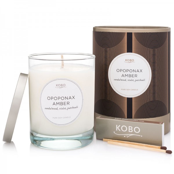 KOBO Duftkerze Opoponax Amber