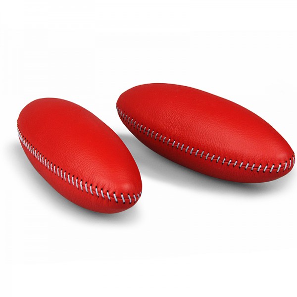 Toninggewichte Robusto Leder rot Hock
