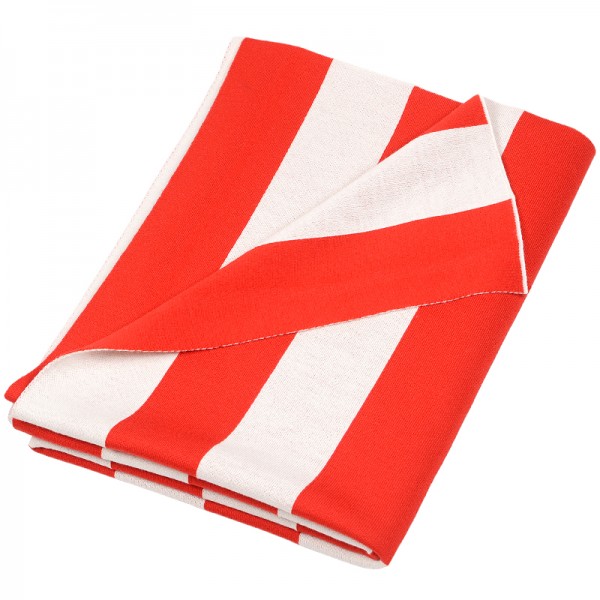 Merino Decke Strips rot Lenz Leif