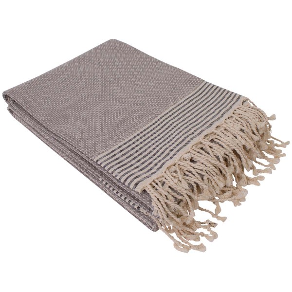 Fouta Sousse taupe fashion 4 wellness
