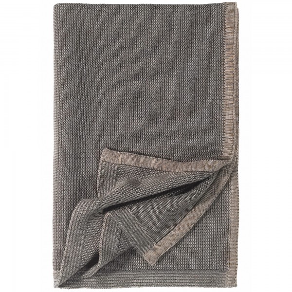 Strickdecke Chicago taupe/anthrazit eagle products
