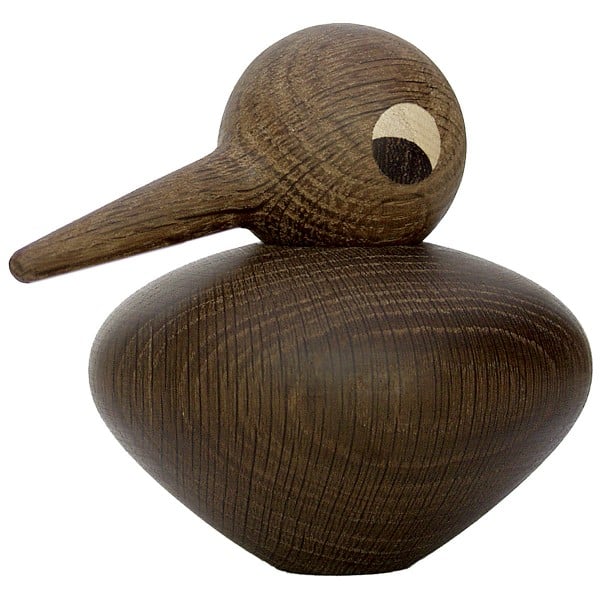 Bird Chubby Holzfigur Vogel smoked ArchitectMade