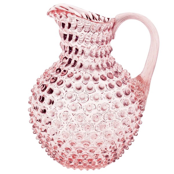 KLIMCHI Hobnail Glaskrug Venezia Rosaline