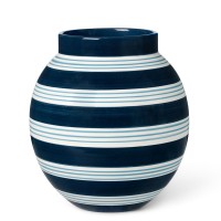 Kähler Design Omaggio Nuovo Vase Dunkelblau 20,5cm