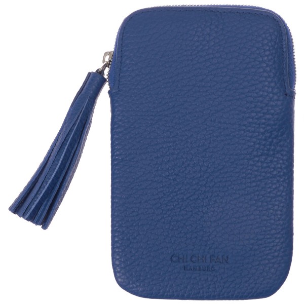 Lederetui Mobile royalblau chi chi fan