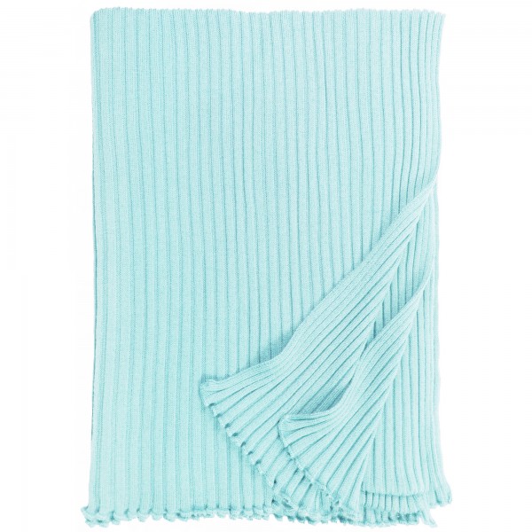 Strickschal Lammwolle eisblau Eagle products