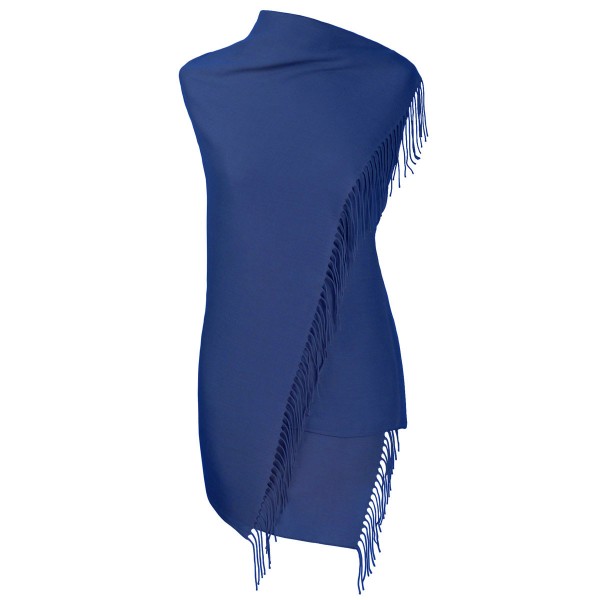 Fiolini Pashmina Schal Indigoblau
